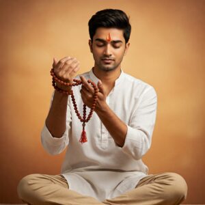 Rudraksha Japa Mala 108: A Powerful Tool for Spiritual Growth