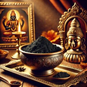 MAYAPURI Black Tilak Mitti – A Sacred Essence of Devotion