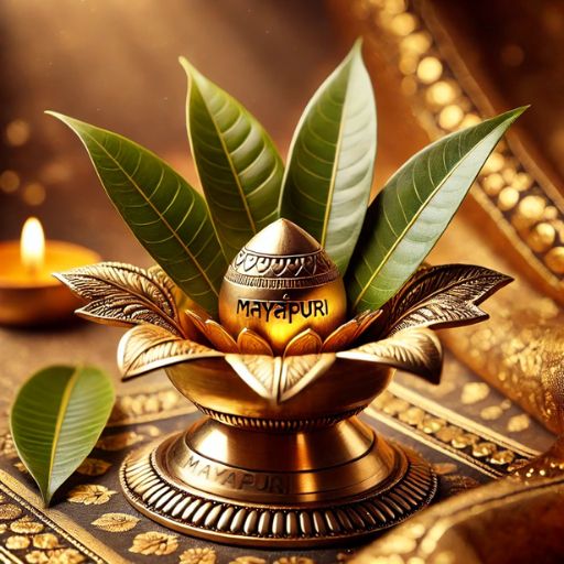 Pital Amra Pallav – The Sacred Brass Mango Leaves for Daily Puja