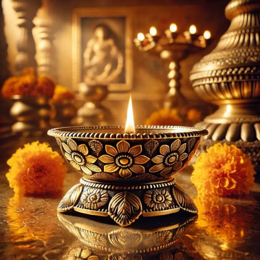 Illuminate Your Prayers with MAYAPURI Brass Diya – A Timeless Symbol of Devotion