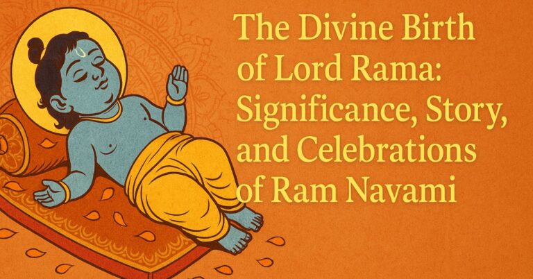 The Divine Birth of Lord Rama: Significance, Story, and Celebrations of Ram Navami