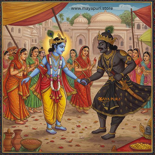 🔱 श्रीकृष्ण और कंस की कहानी: एक अमर पुराण गाथा | धर्म बनाम अधर्म की लड़ाई 🔱