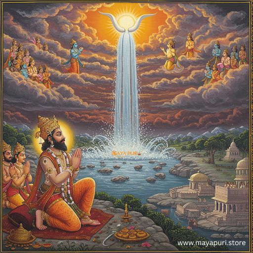 🔱 King Bhagirath and the Descent of the Holy Ganga on Earth 🔱