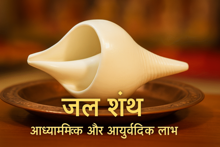 जल शंख: आध्यात्मिक और आयुर्वेदिक लाभों से भरपूर एक पवित्र शंख