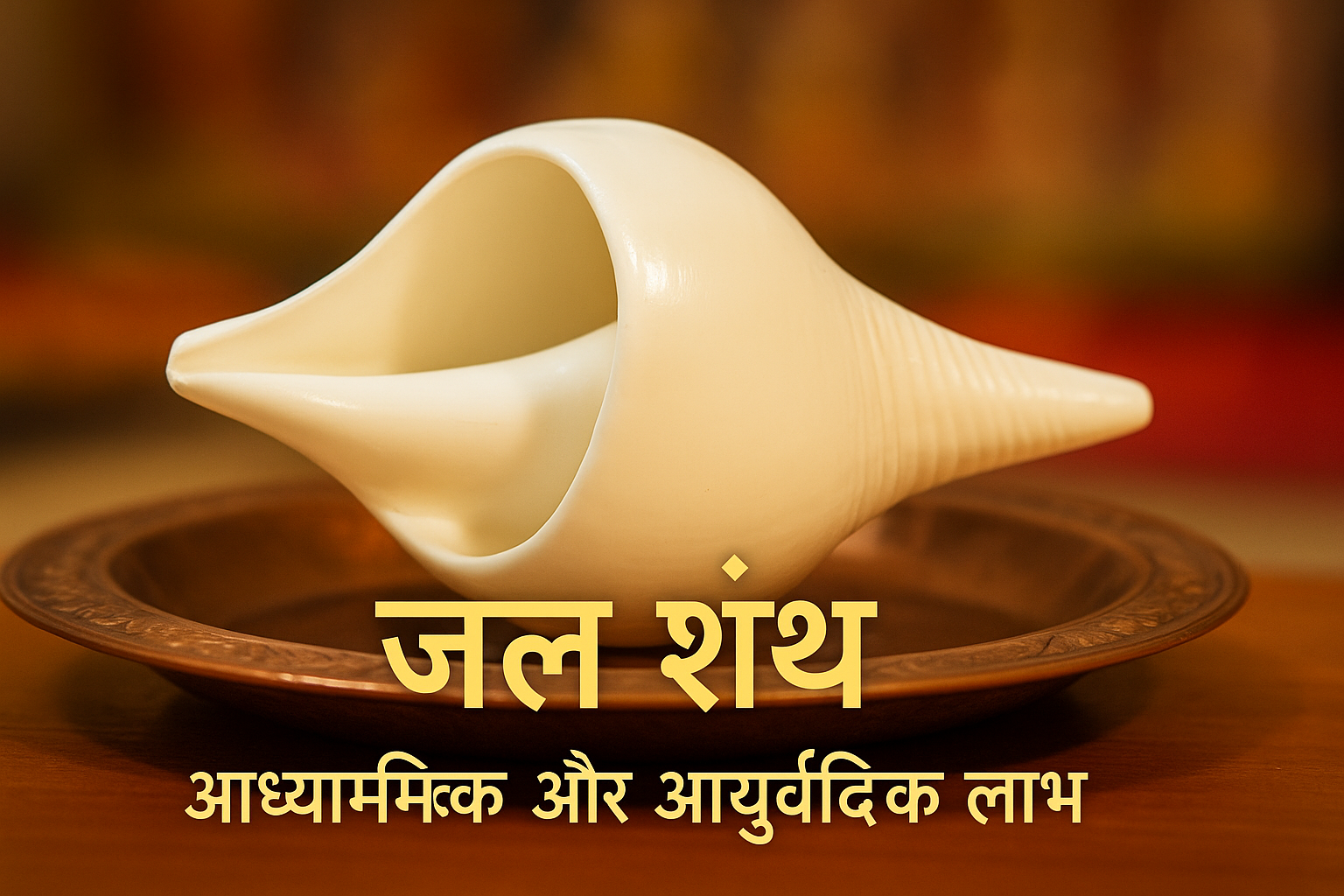 जल शंख: आध्यात्मिक और आयुर्वेदिक लाभों से भरपूर एक पवित्र शंख