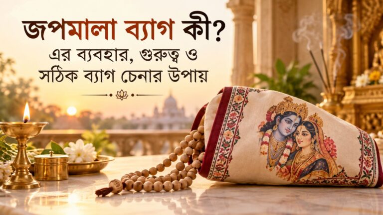 জপমালা ব্যাগ কী? এর ব্যবহার, গুরুত্ব ও সঠিক ব্যাগ চেনার উপায়